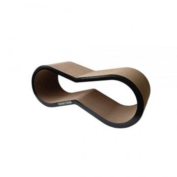 Когтеточка-лежанка Гю-Вас "Свитч" для кошек из гофрокартона, 65х25х22см