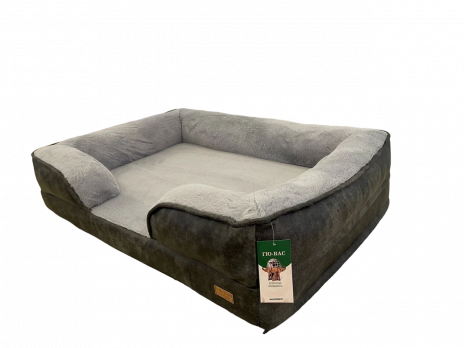 Диван "Маркиз" Гю-Вас для собак и кошек (80*60см) эко-кожа/мех