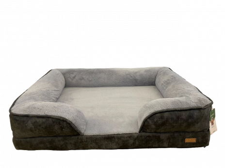 Диван "Маркиз" Гю-Вас для собак и кошек (80*60см) эко-кожа/мех