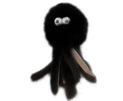 Игрушка для Кошек "Осьминог из натуральной норки" GoSi