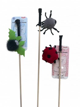 Удочка-дразнилка для кошки в ассортименте GoSi