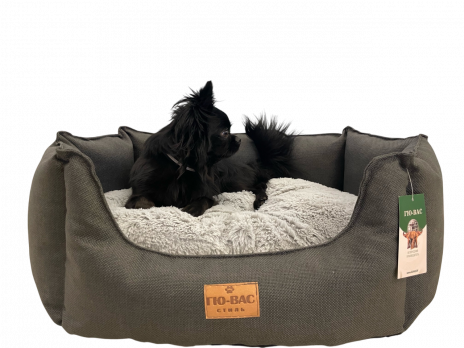 Лежак Гю-Вас "Оливия" для собак и кошек (62*43*23см)